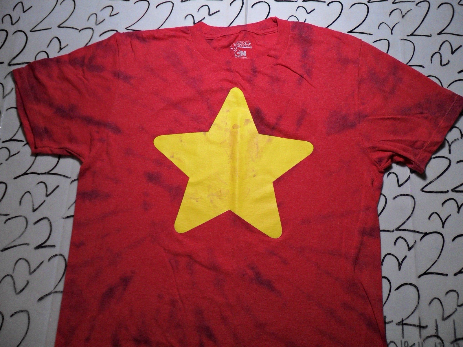 Medium Mystery Star Steven Universe Tye Dye Cartoon Network Shirt
