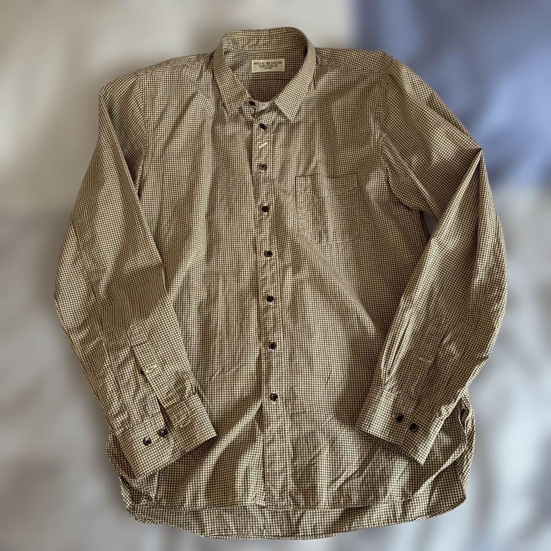 PHIGVEL Long Sleeve Shirt Size M – 72cm Length, 52cm Width, 60cm Sleeves