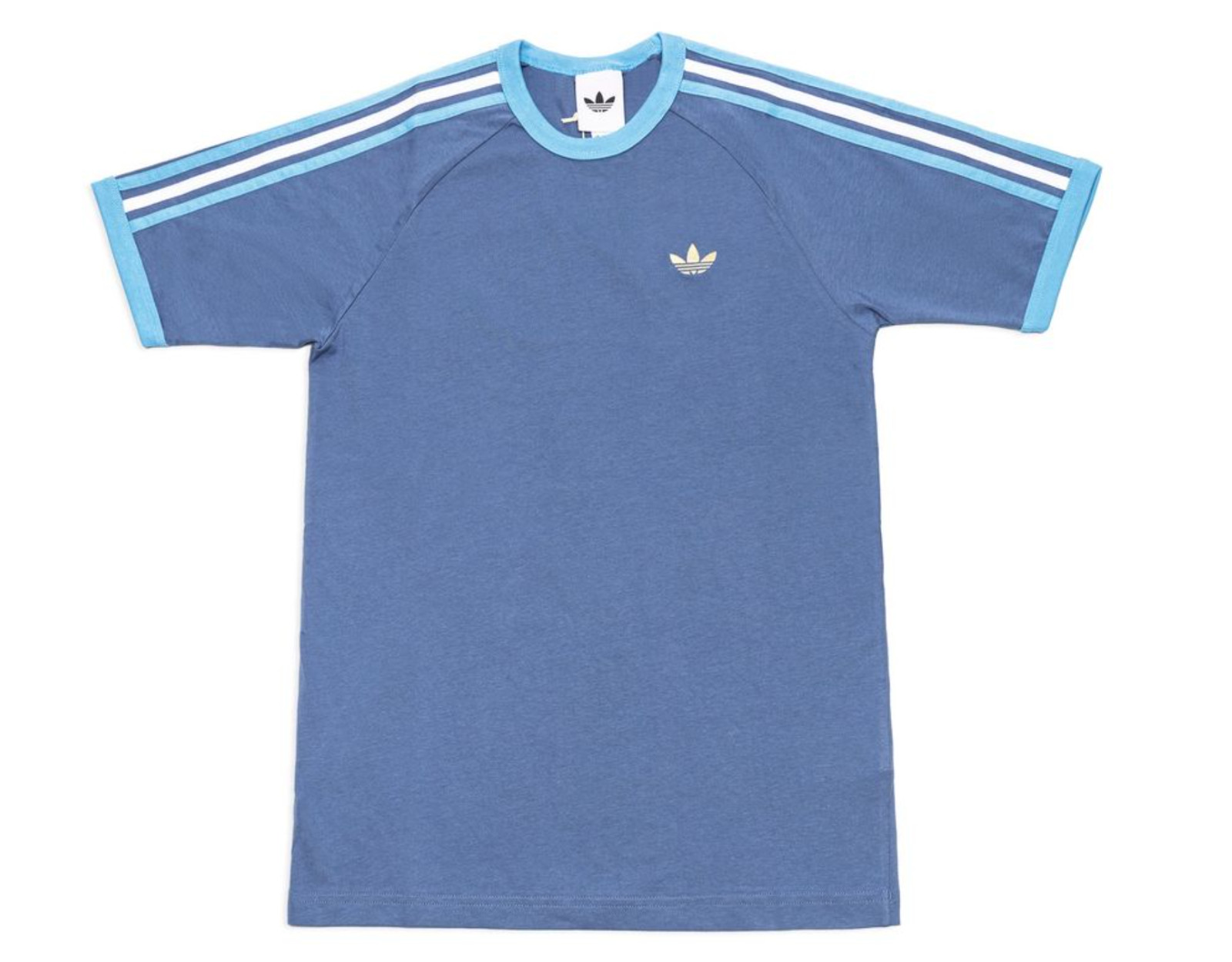 NEW MENS ADIDAS ORIGINALS CALIFORNIA 3 STRIPES TREFOIL SHIRT ~SIZE MEDIUM #KC863