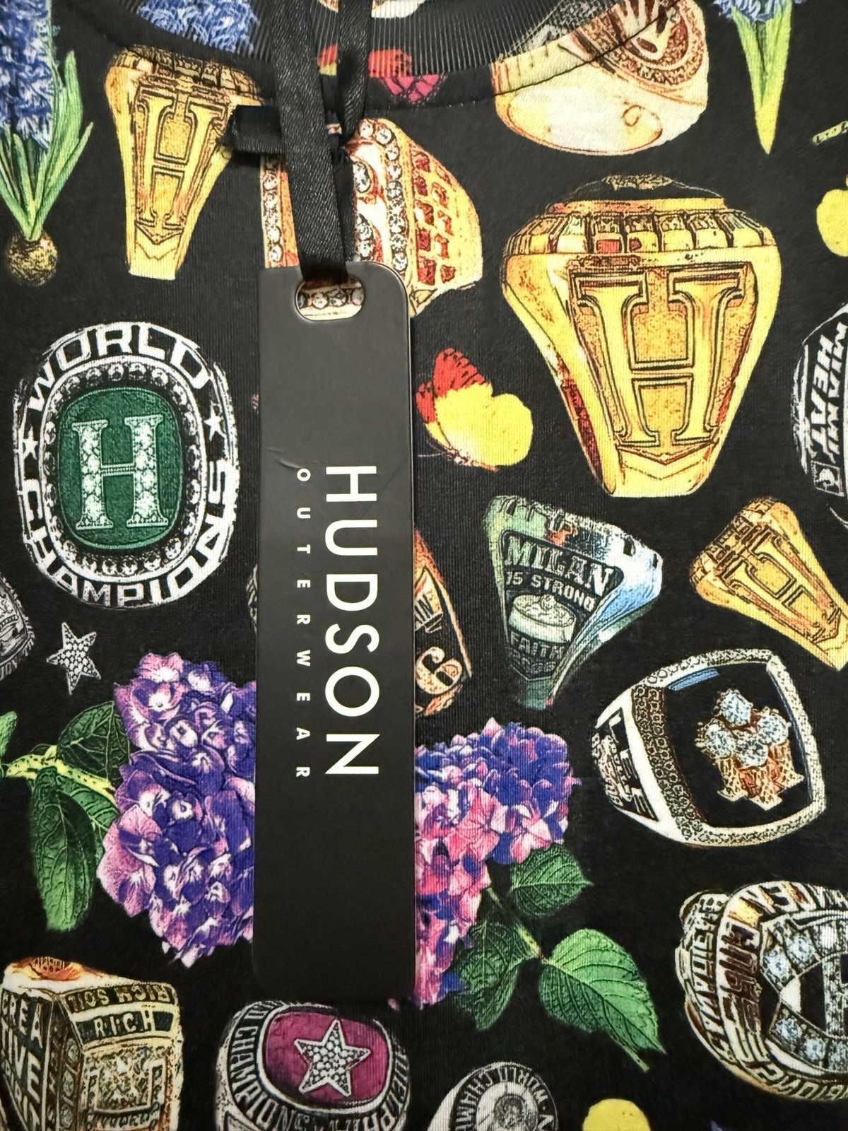 Hudson Outerwear Champ Ring Short Sleeved Shirt Size XL NEW With Tags