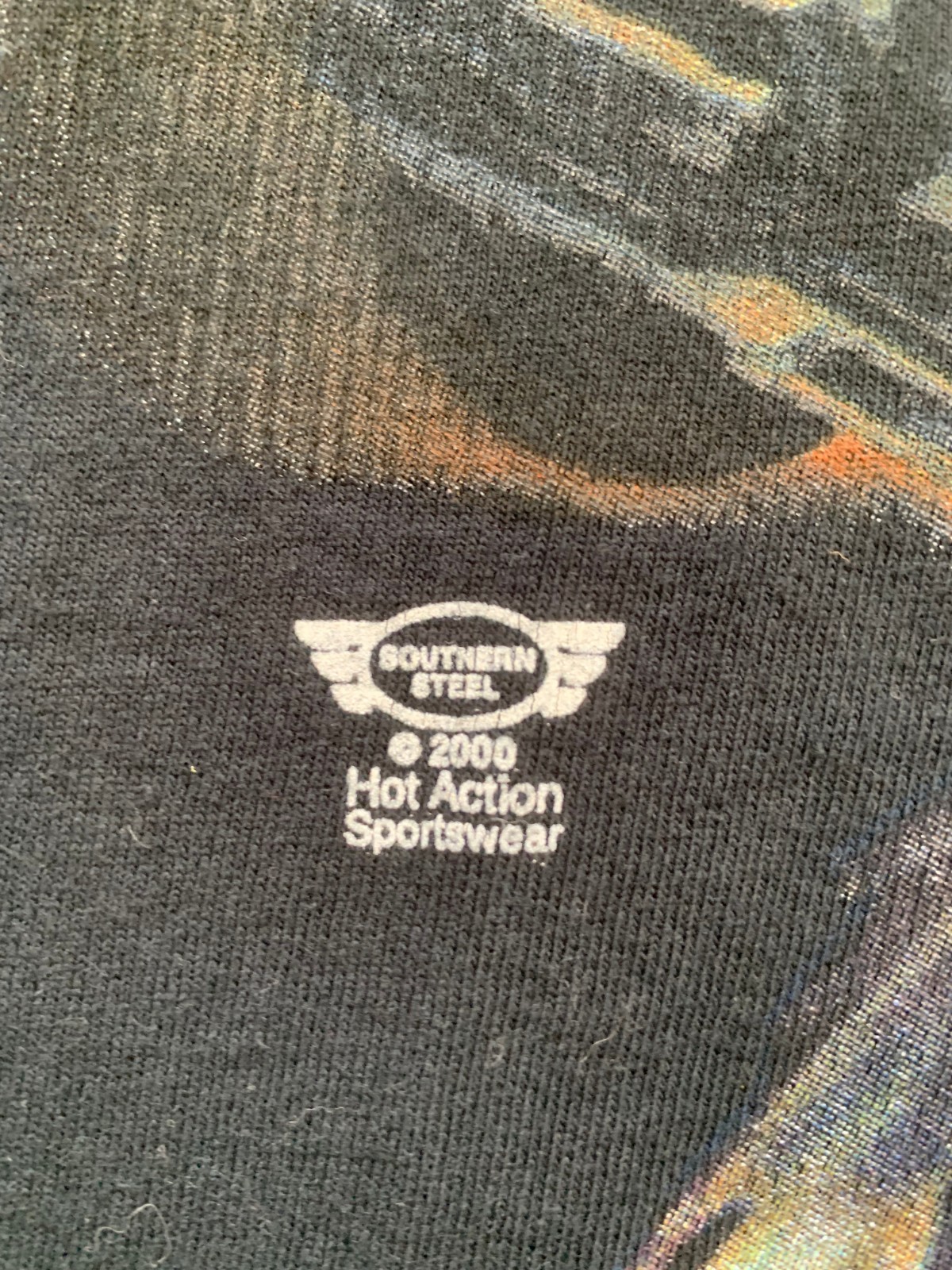Sturgis Shirt Men 2X Rats Hole 2000 Cotton Wolf Wild Motorcycle Custom Chopper