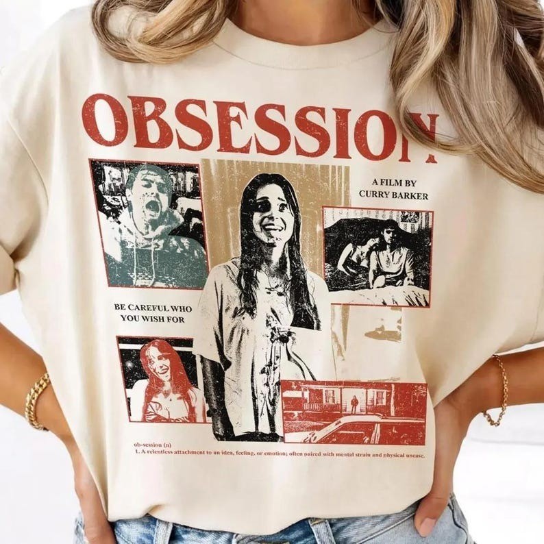 Obsession 2026 Gothic Horror Graphic Vintage Shirt, Horror Film T-Shirt