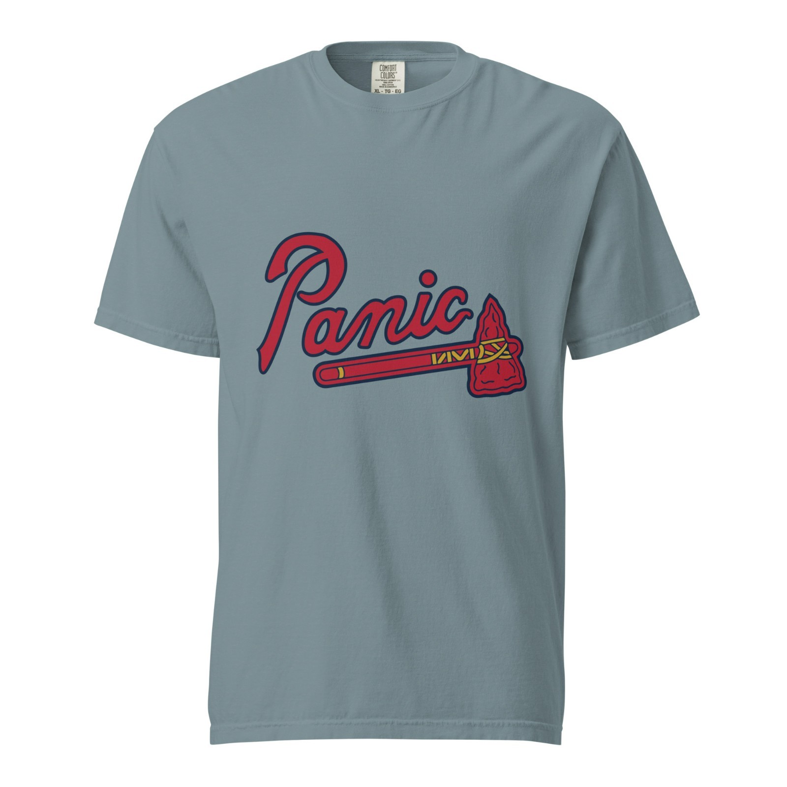 Widespread Panic / Atlanta Braves Classic Logo Comfort Colors Unisex T-Shirt