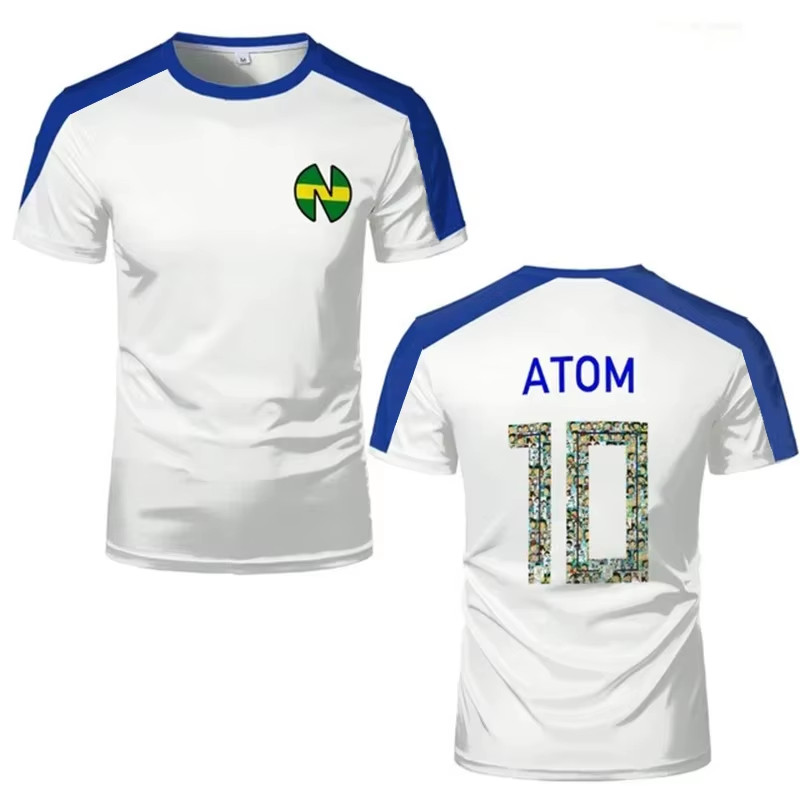 Captain Tsubasa Custom Sports Cosplay Top – Anime Football Jersey Tee