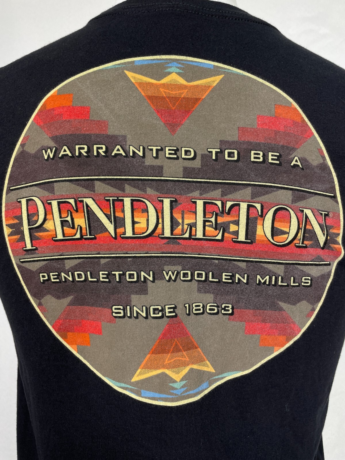Pendleton Woolen Mills Aztec Tucson Navajo Native Print T-Shirt Men’s SMALL