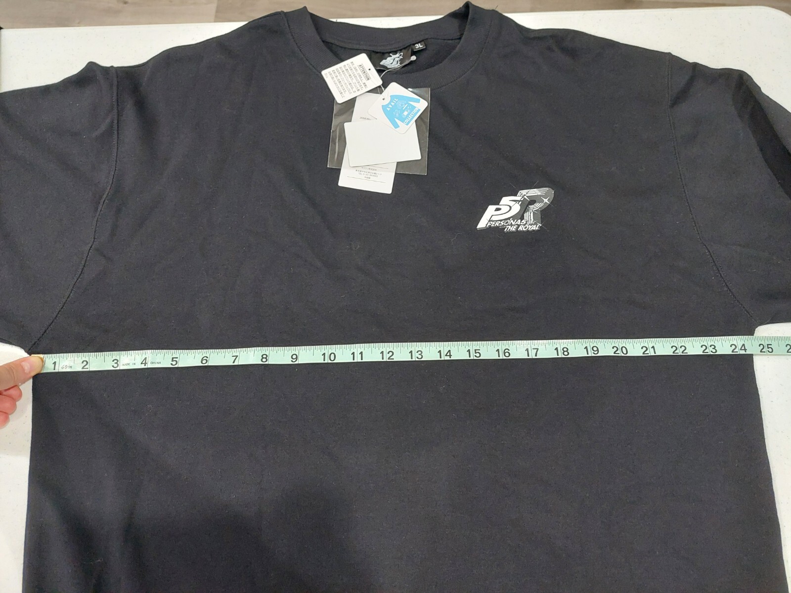 NEW Atlus Persona 5 The Royal Japanese Imported T-Shirt Size 3L Sweater RARE NWT