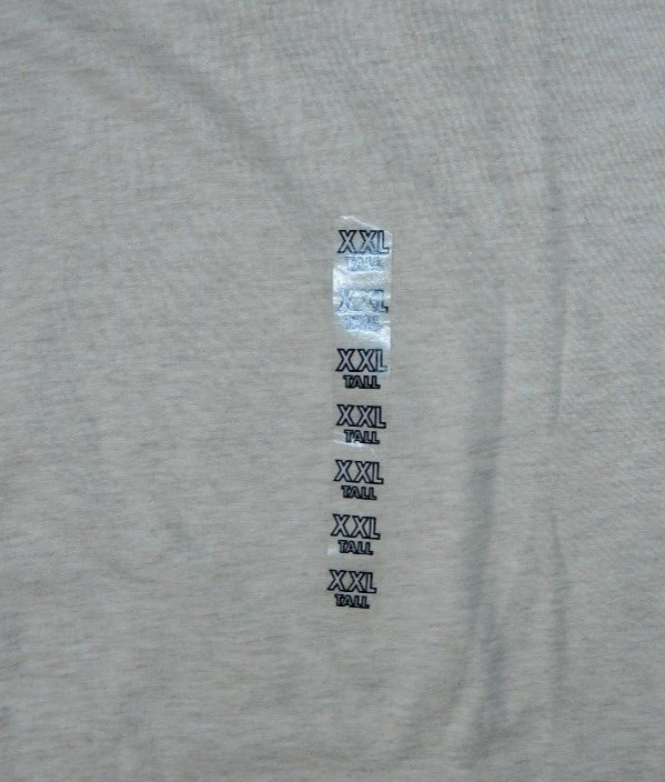 JOHN ASHFORD Essentials Natural Short Sleeve Cotton Tee T-shirt XXL-TALL, NEW