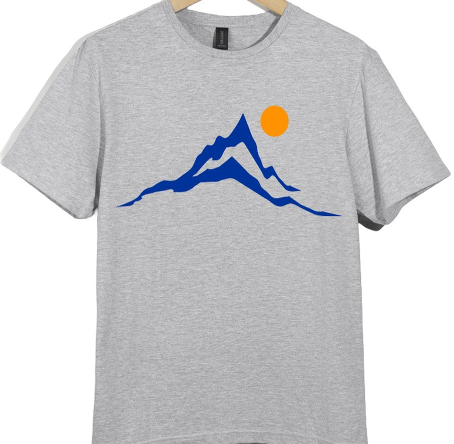 Mountain Hiking T Shirt Outdoor Adventure Graphic Tee Hiker Camper Nature Gift