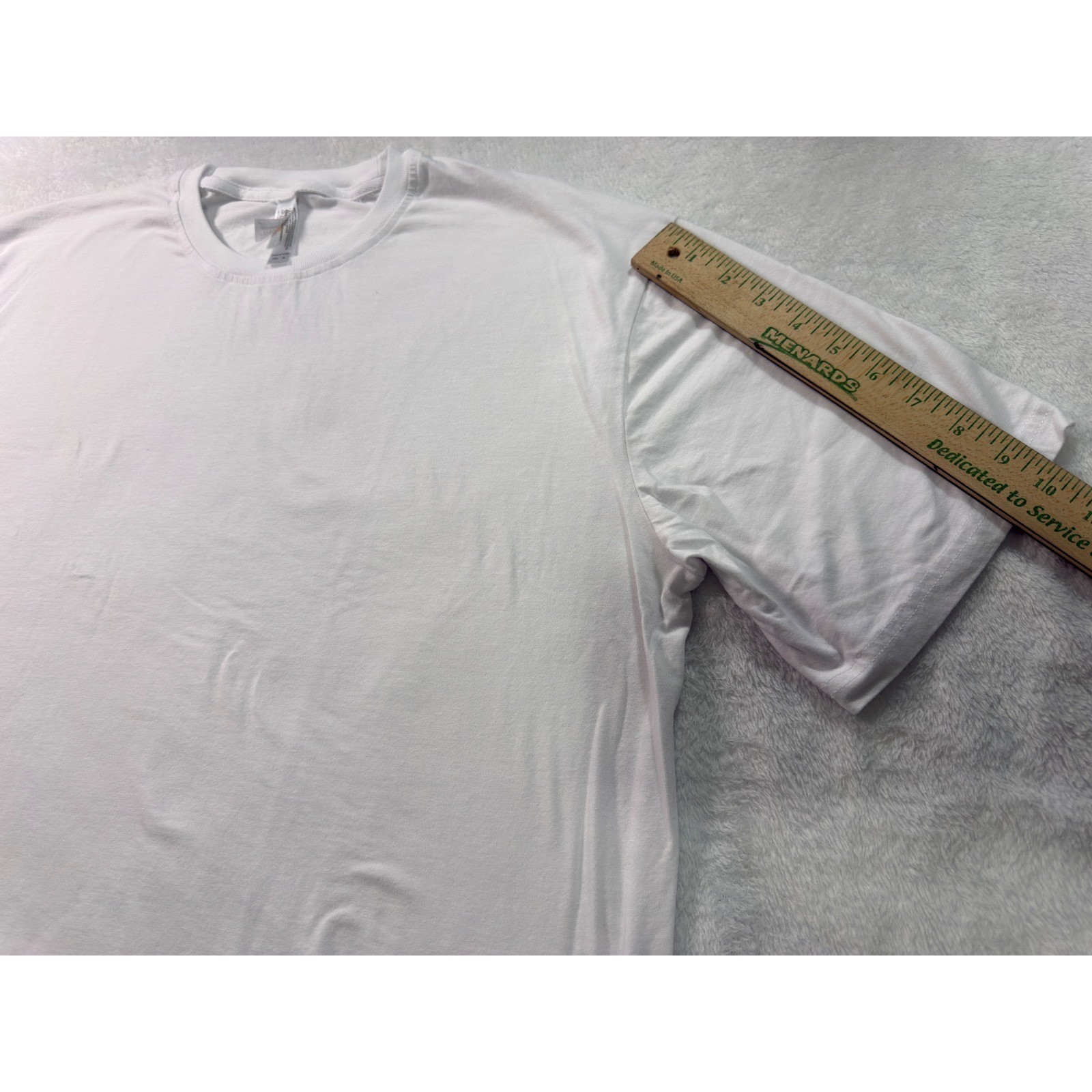 Royal Avalon Sun-Ray Bamboo Cotton Blend UPF 50+ White T-Shirt Mens XL