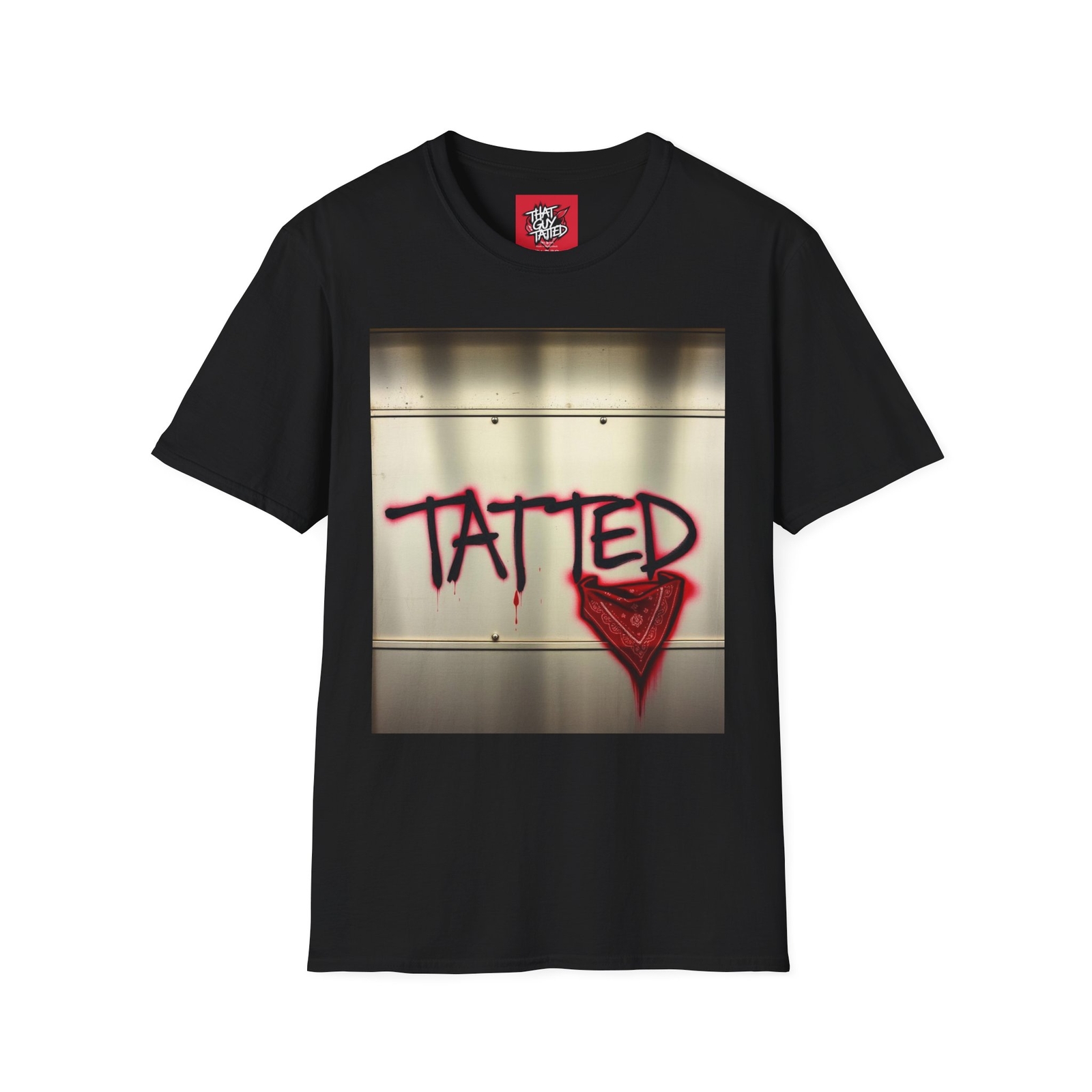 Urban Graffiti T-Shirt – ‘TATTED’ Design for Street Style Lovers