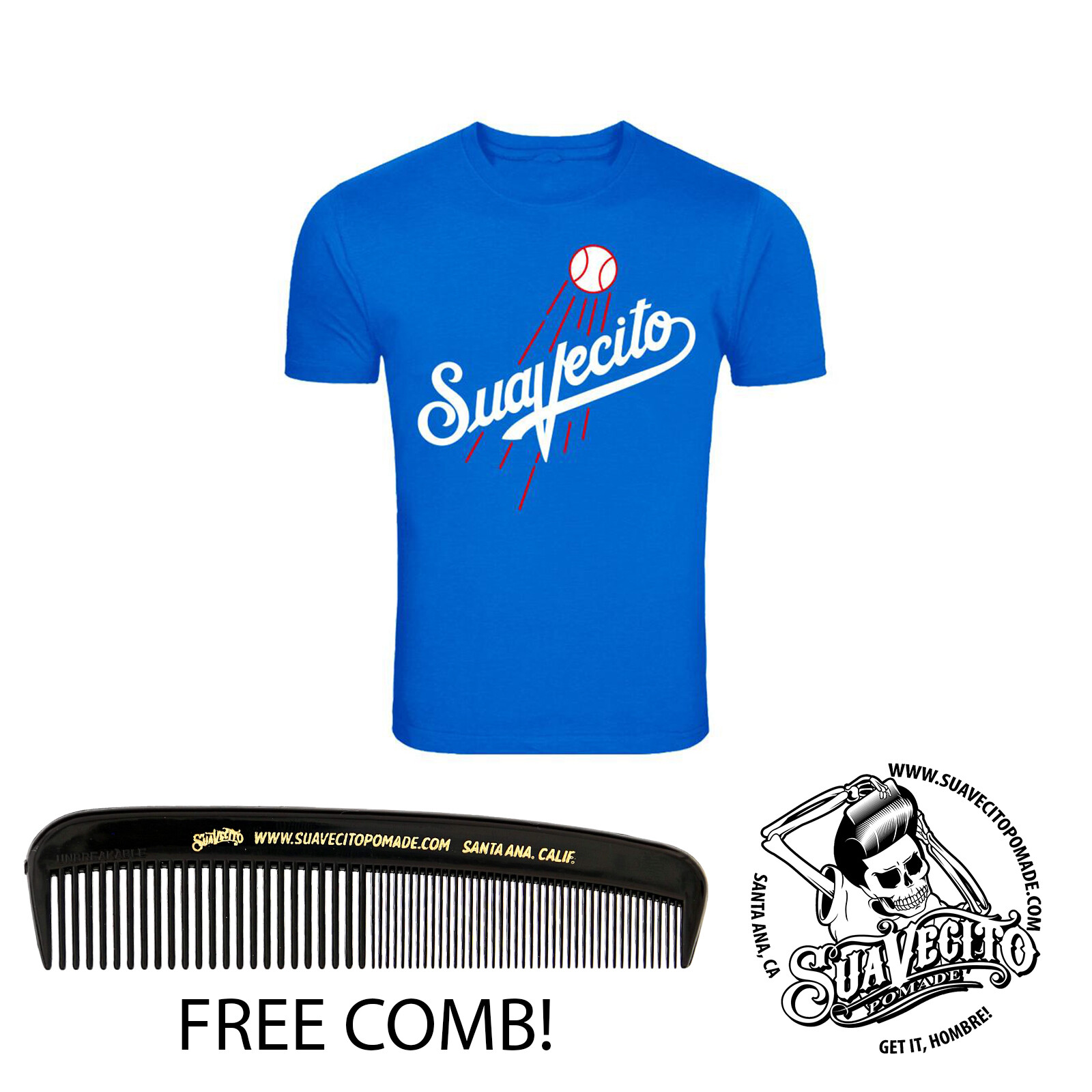 Men’s Suavecito LA Stadium Tee Shirt (S, M, L, XL, 2XL, 3XL, 4XL, 5XL)