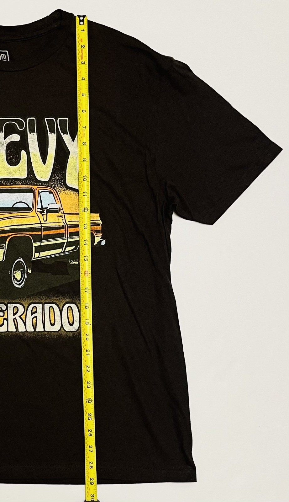 GM Official Licensed Product Brown Chevy Silverado Graphic Print Mens L Shirt