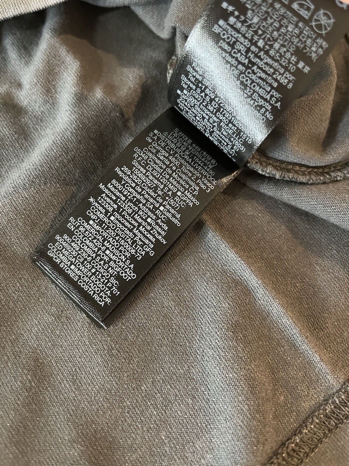 Yeezy YZY x GAP Unreleased Poetic Grey Long Sleeve T Shirt – Size L BRAND NEW
