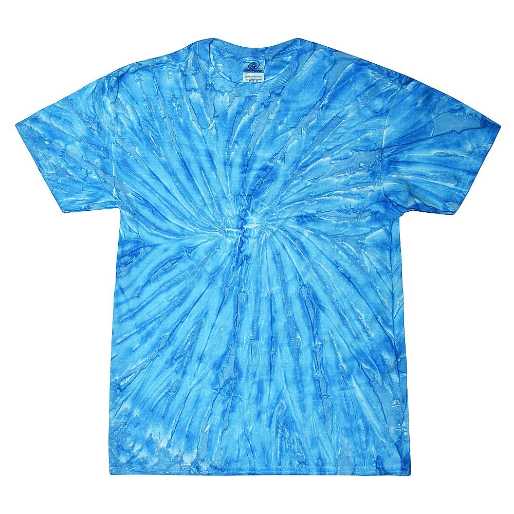 Tie Dye T-Shirts Multi-Color Kids & Adult 100% Cotton Colortone