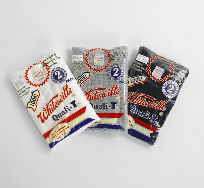 Whitesville 2-PACK T-SHIRT Lot WV73544 2-PACK Made in Japan Toyo enterprise New