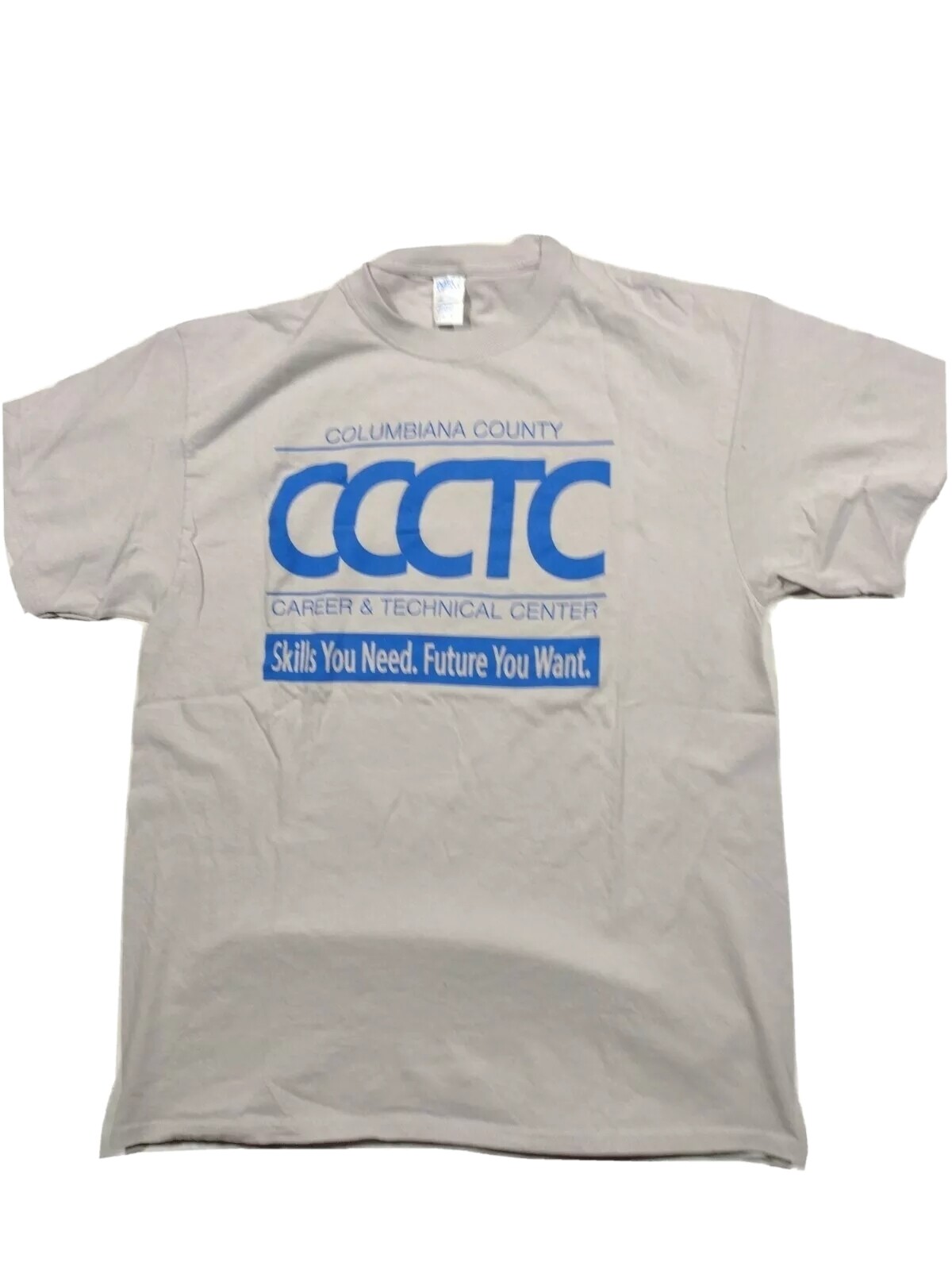 What’s Your E T Shirt Mens Large Gray Career Center Tee High School Trades Weld