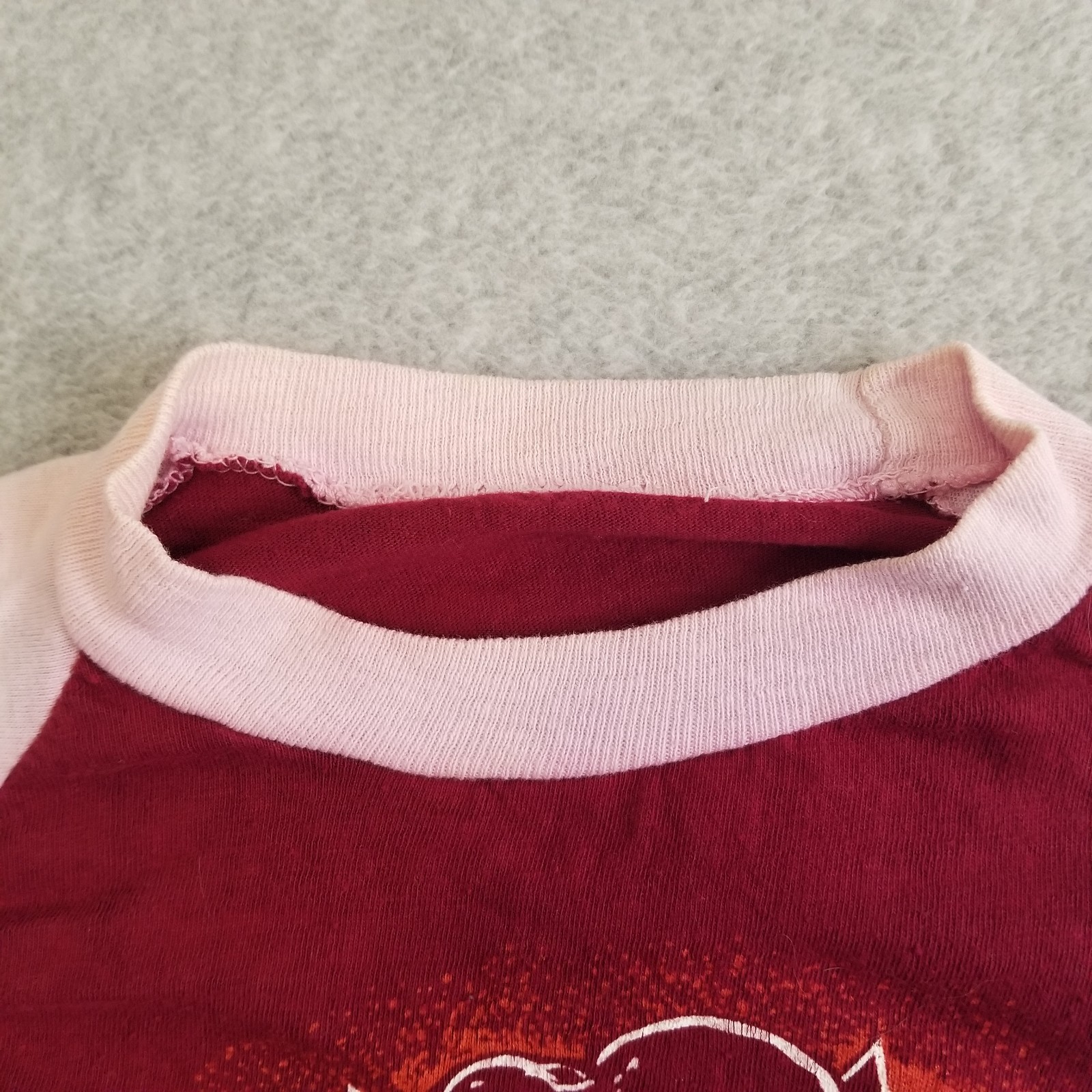 Vintage 80s Bruce Springsteen Shirt Mens Small Boss is Back Nebraska Tour Raglan