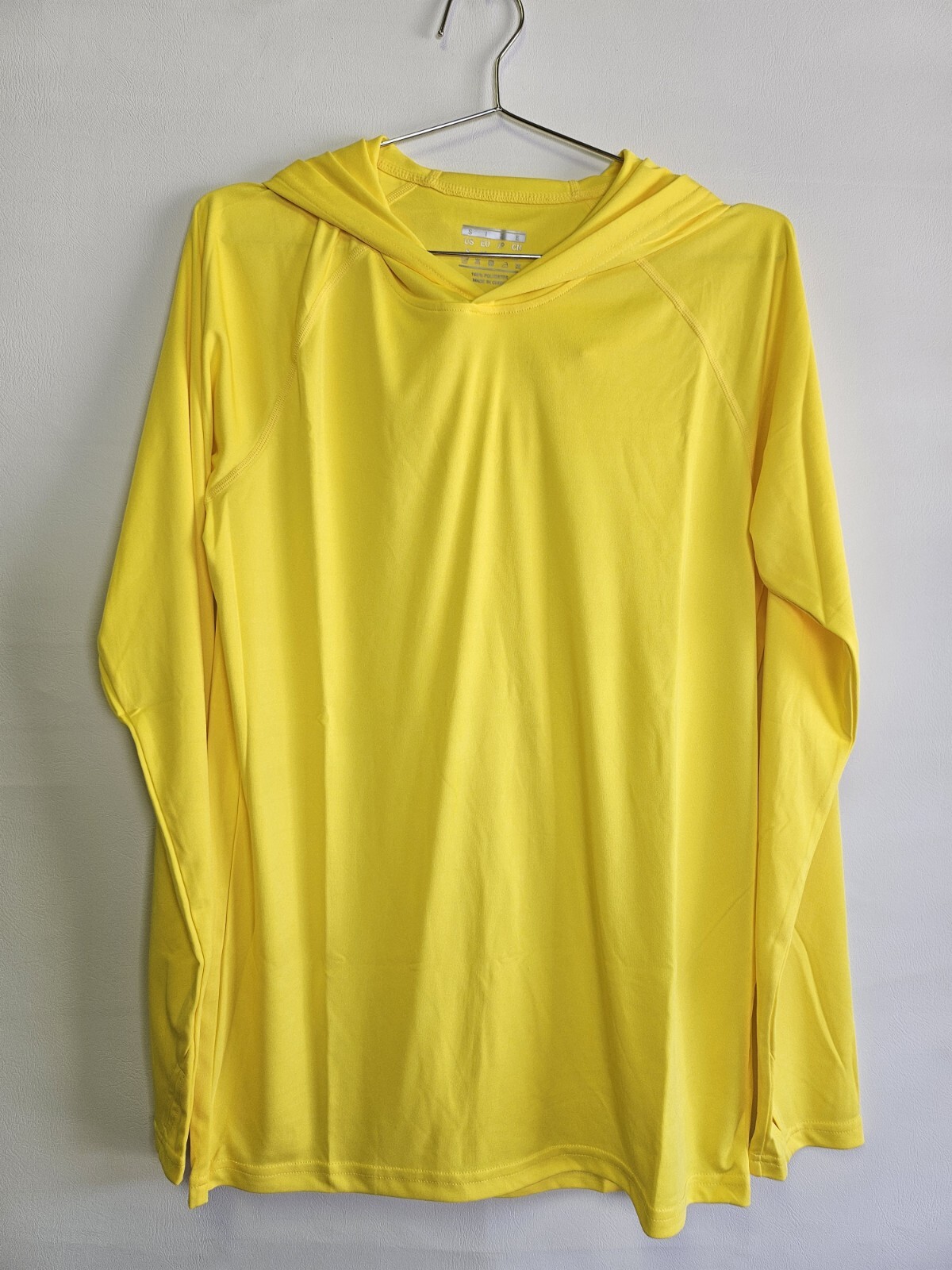Men’s UPF 50+ Sun Protection Hooded Long Sleeve Fishing Shirt Size Small *NEW*