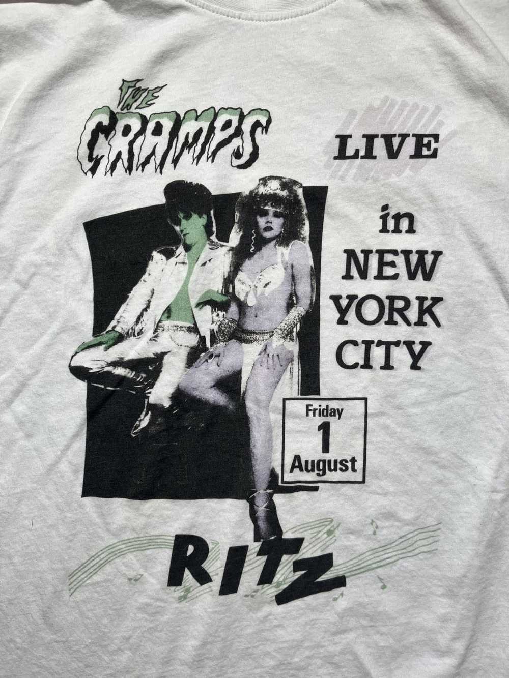 The Cramps Band T-shirt Classic Style White Short Sleeve Unisex Shirt WA2127
