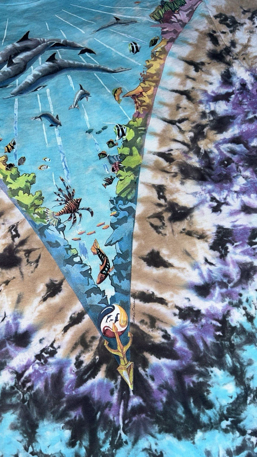 Vintage 1990 Liquid Blue “Aquatic Nature”