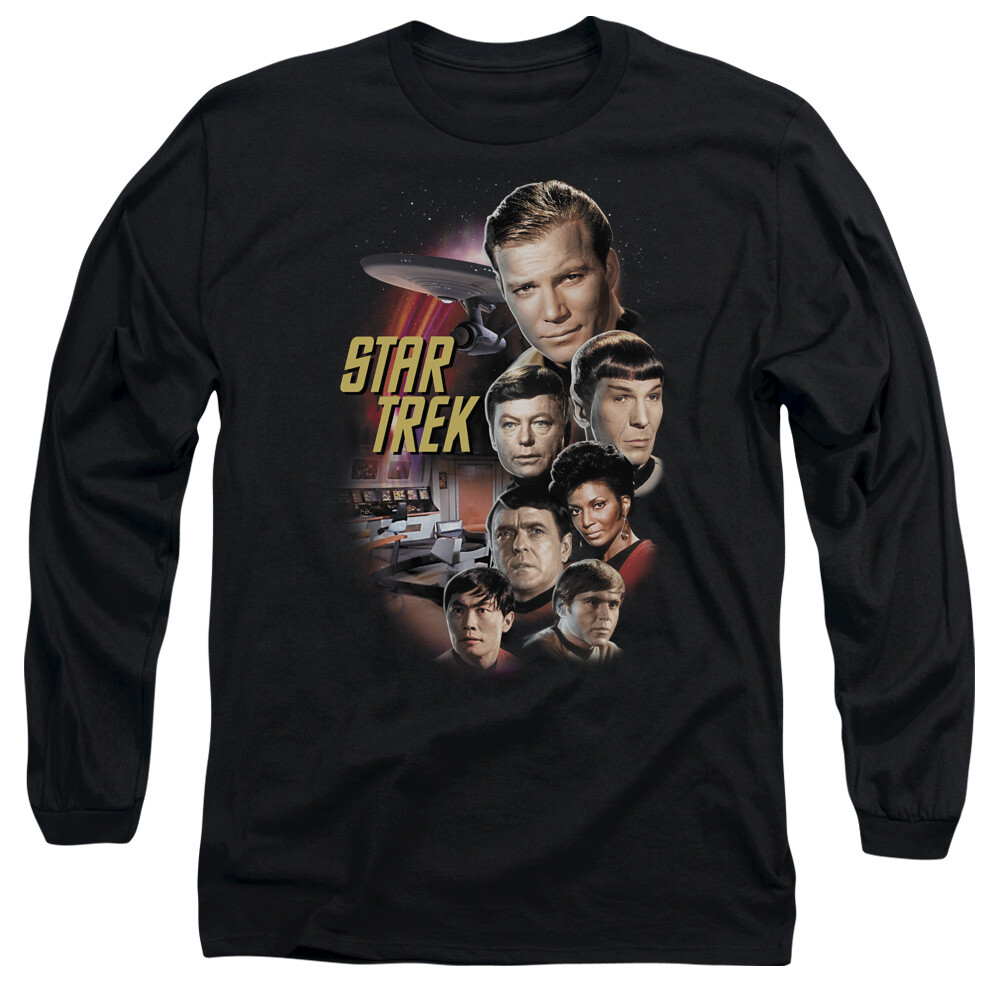 Star Trek The Classic Crew Original Series TOS Licensed Adult T-Shirt