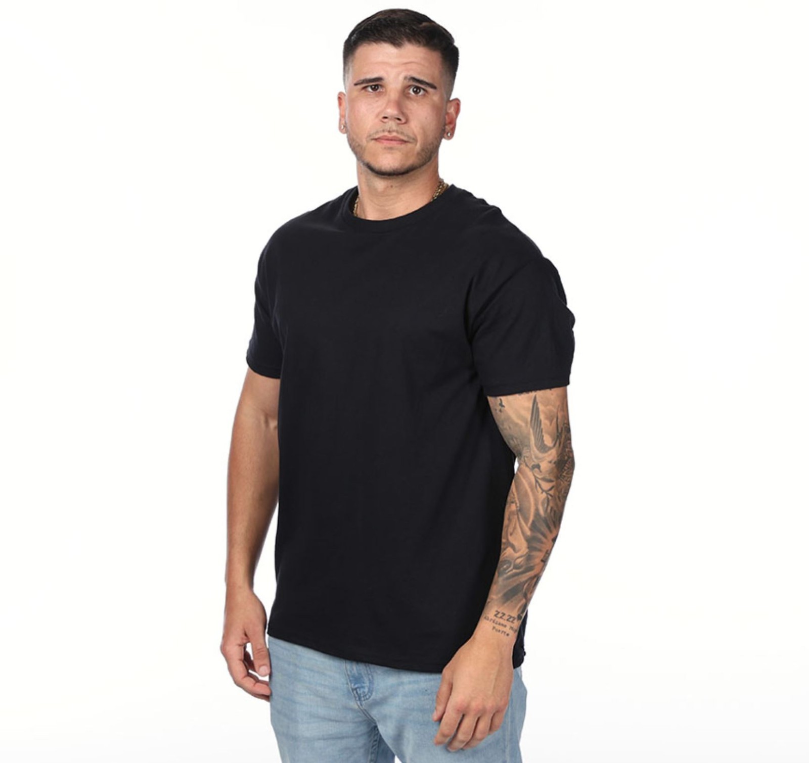 Gildan (5-pack) Bulk Solid Heavy Cotton Short Sleeve Blank Tee T-Shirt S-5XL New