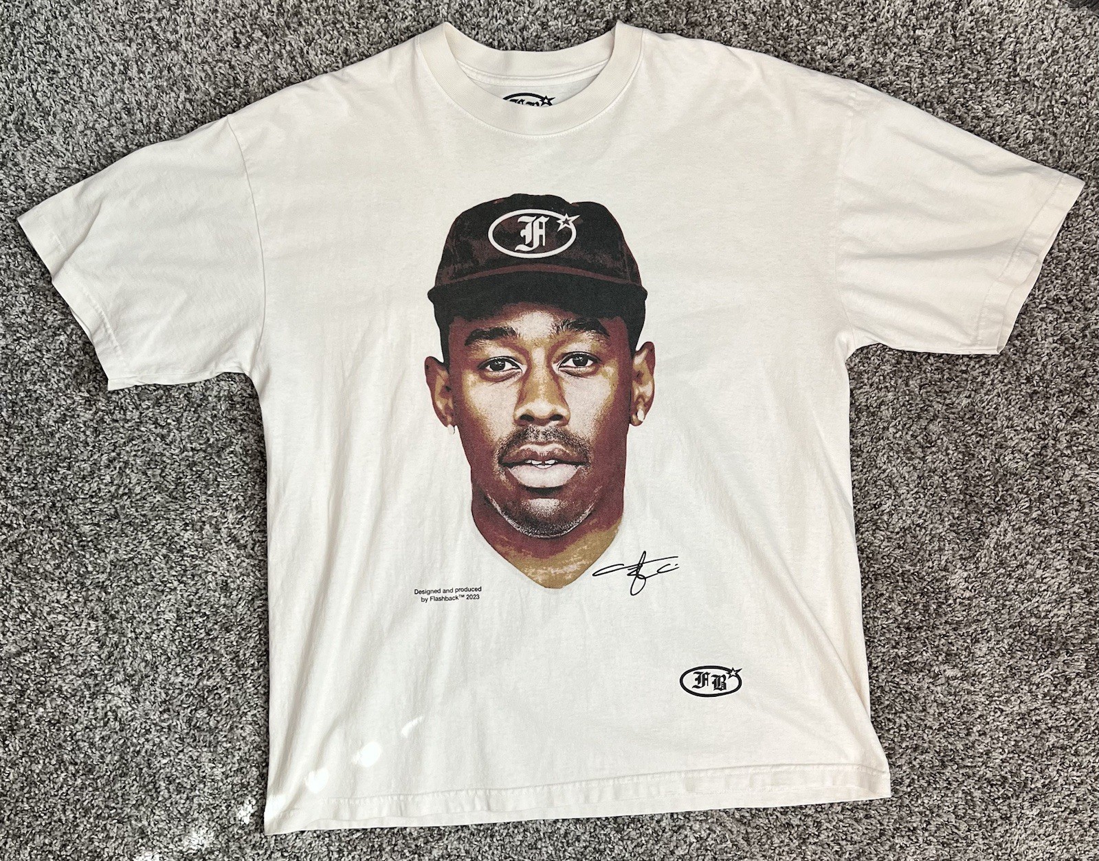 FlashBack USA Tyler The Creator AOP Front & Back T Shirt Size XL