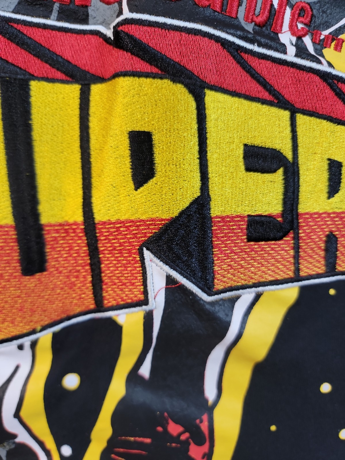 Born Fly T-Shirt Men 3XL 24×30 THE INCREDIBLE…SUPER FLY Embroidered Black