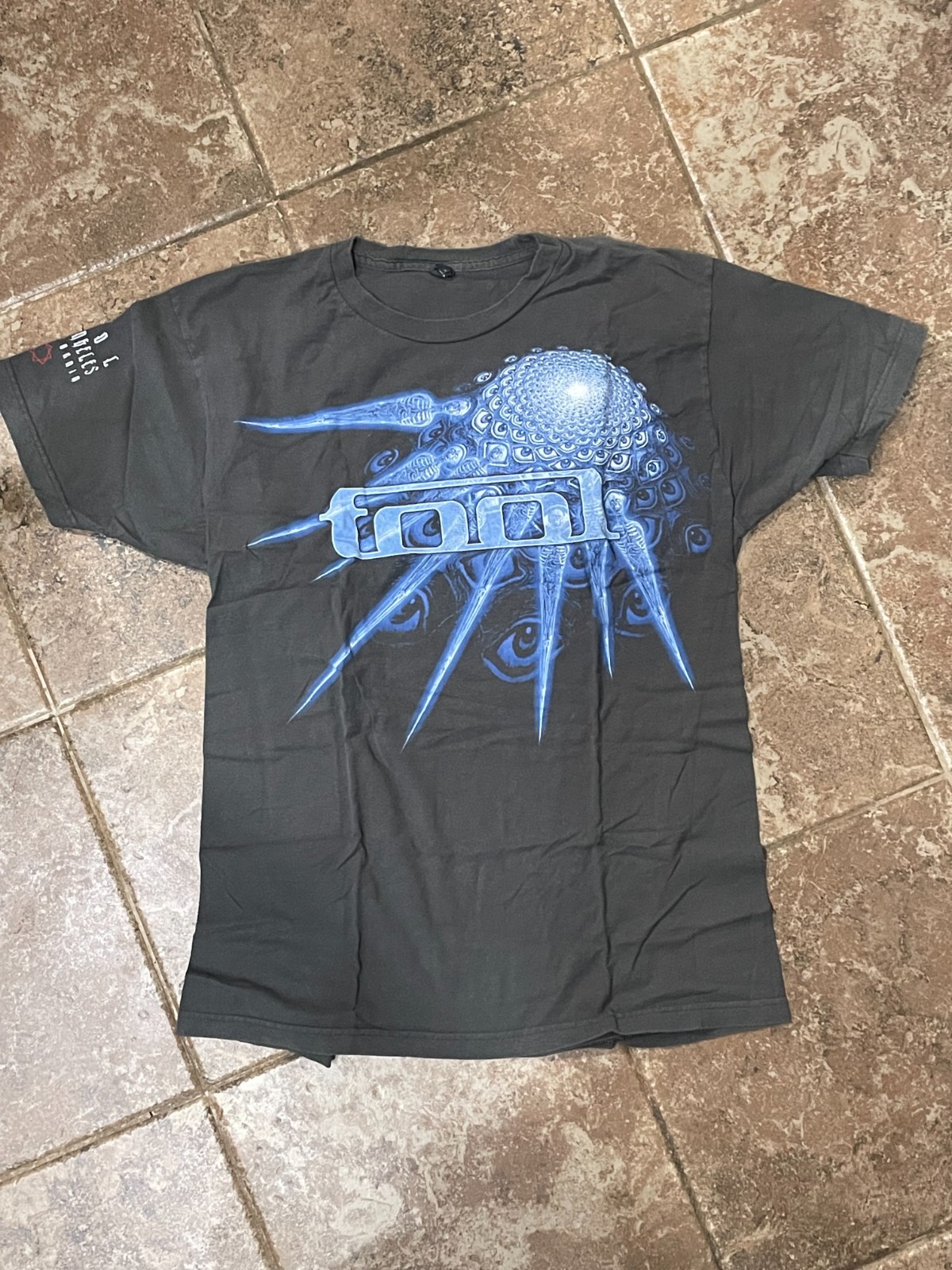 TOOL Band T-Shirt Spectre Spikes Los Angeles California 2-Sided 2018 Concert L