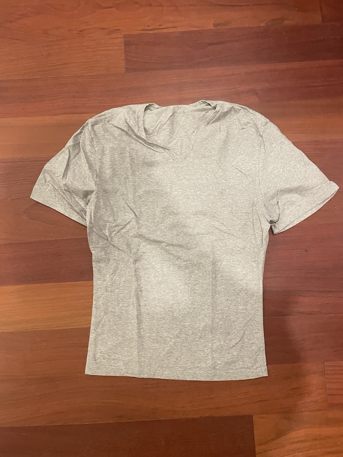 Spanx Compression Shirt – Sculpting V Neck Undershirt T-Shirt – Gray – XL