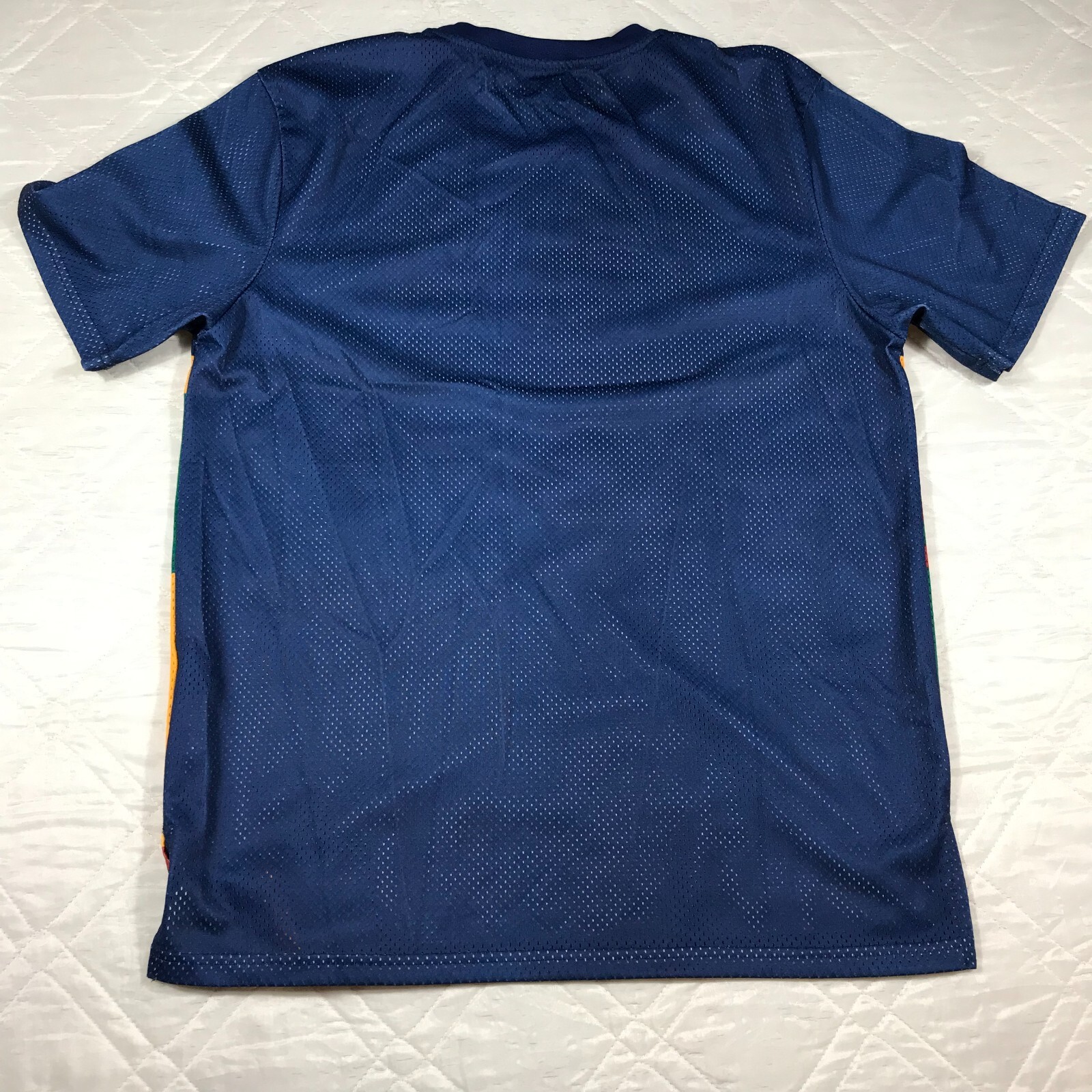 HUGE Offical Brand STACKS XXIII Legendary multi color vented T shirt Large