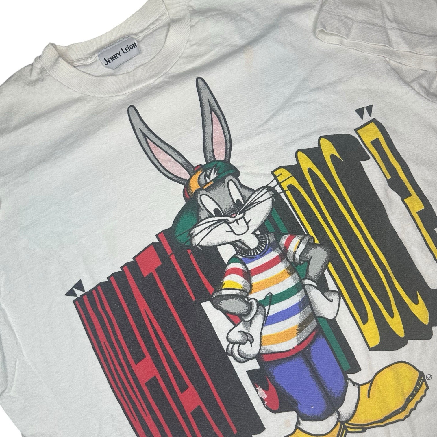 Vintage Bugs Bunny T-Shirt | XL | 1992 | Tee | White | Casual