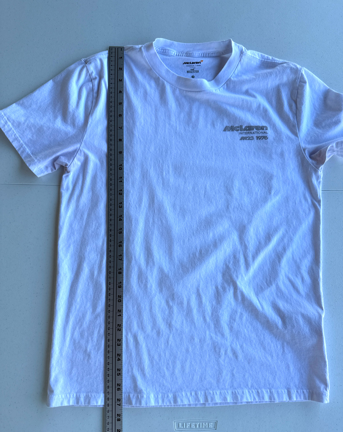 Hollister McLaren Formula 1 M23 1976 World Championship T-Shirt Men’s M, VG Cond