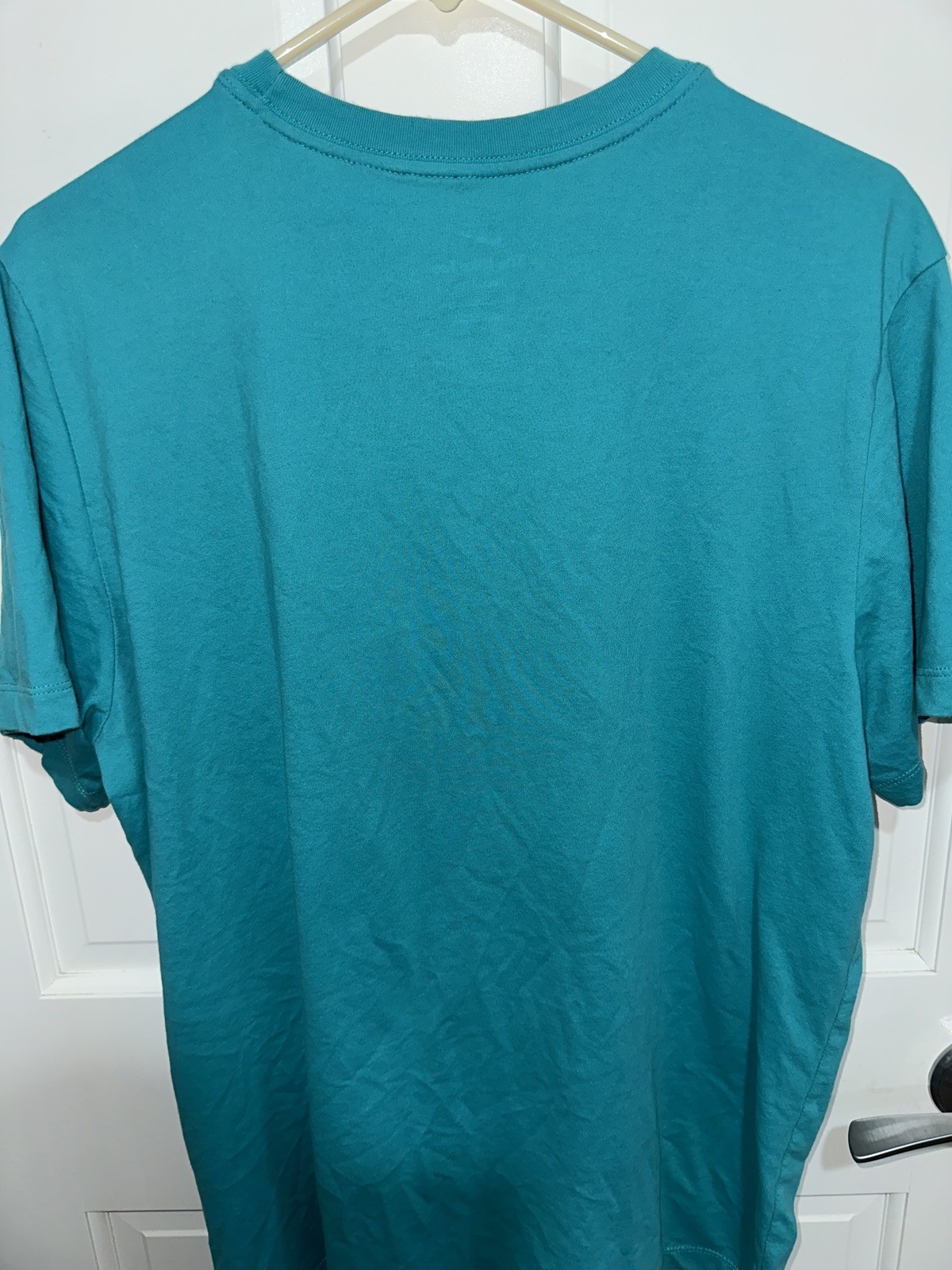 Nike Basketball T-Shirt Men Large Turquoise Dri-FIT Graphic HJ3466-345