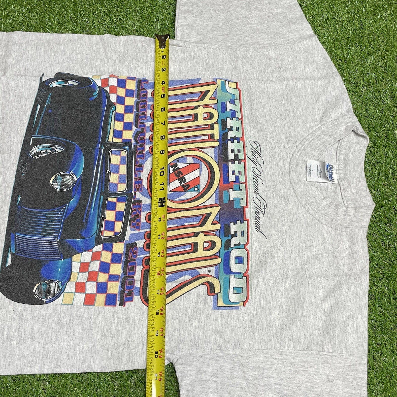 2001 NSRA Street Rod Nationals Louisville T Shirt Mens L Hot Rod Cars