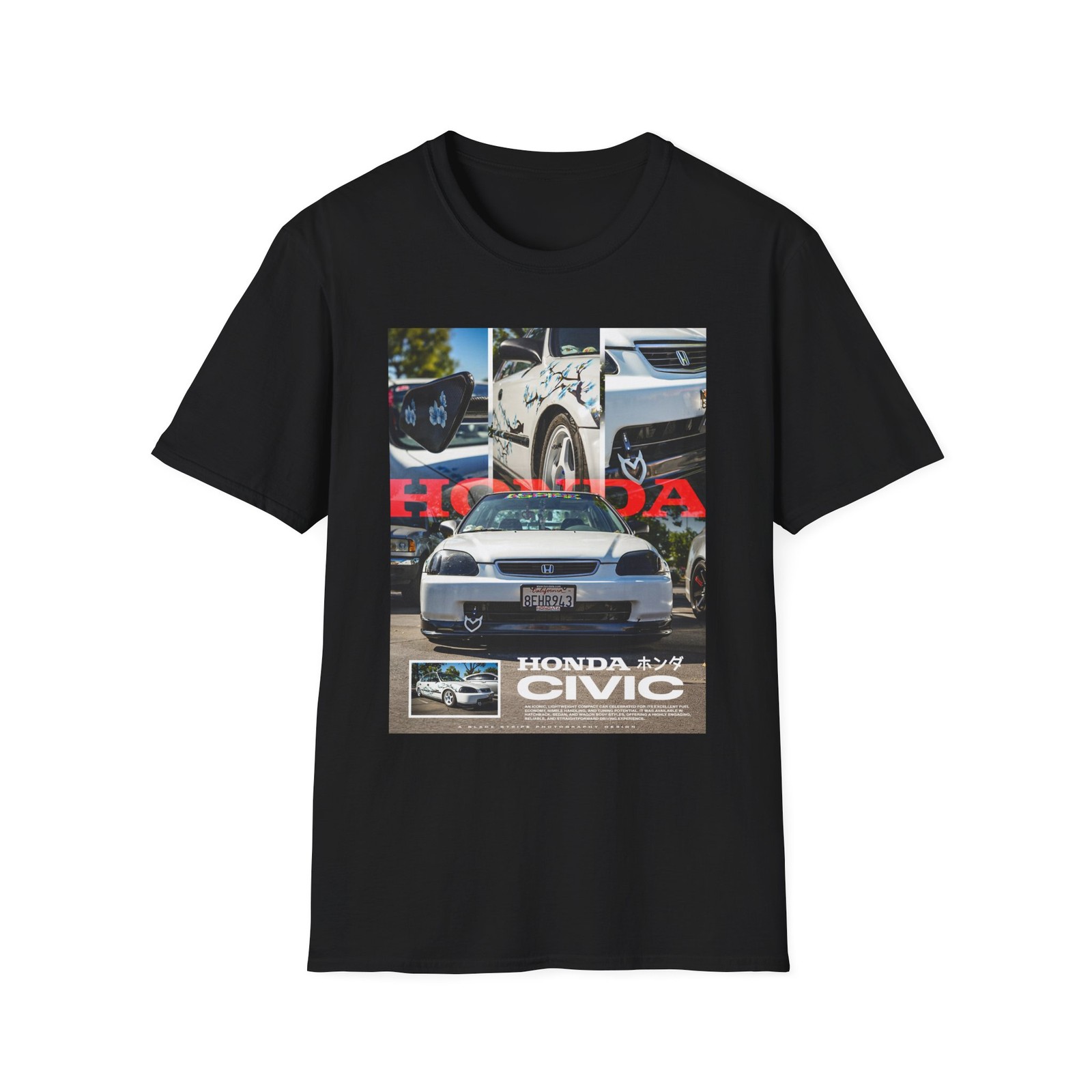 Custom Poster Print – Unisex Softstyle T-Shirt
