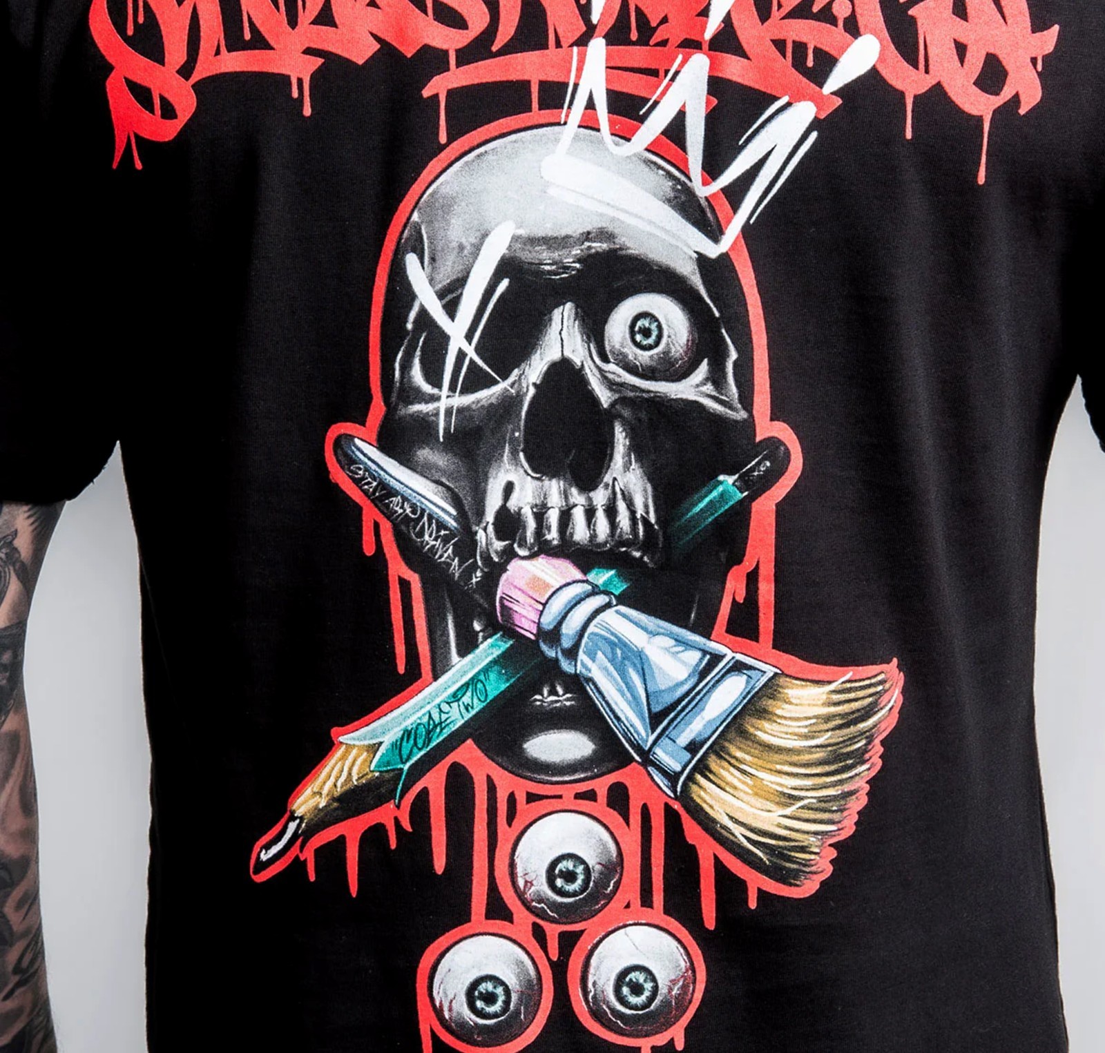 Sullen Art Collective Cobe Two Premium Fit SCM7777 Short Sleeve T-shirt For Men