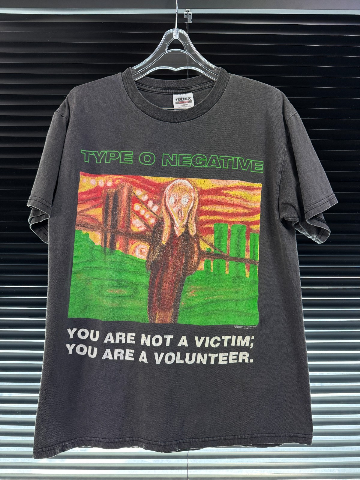Vintage 2000 Type O Negative Scream Shirt “The Profits Of Doom” Size L Rare