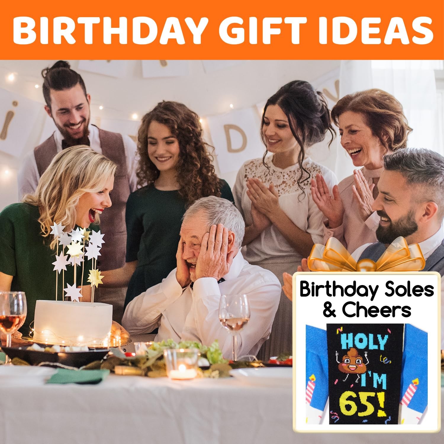 HAPPYPOP 65th Birthday Gifts Ideas – 65 Year Old Birthday Gifts for Women Men…