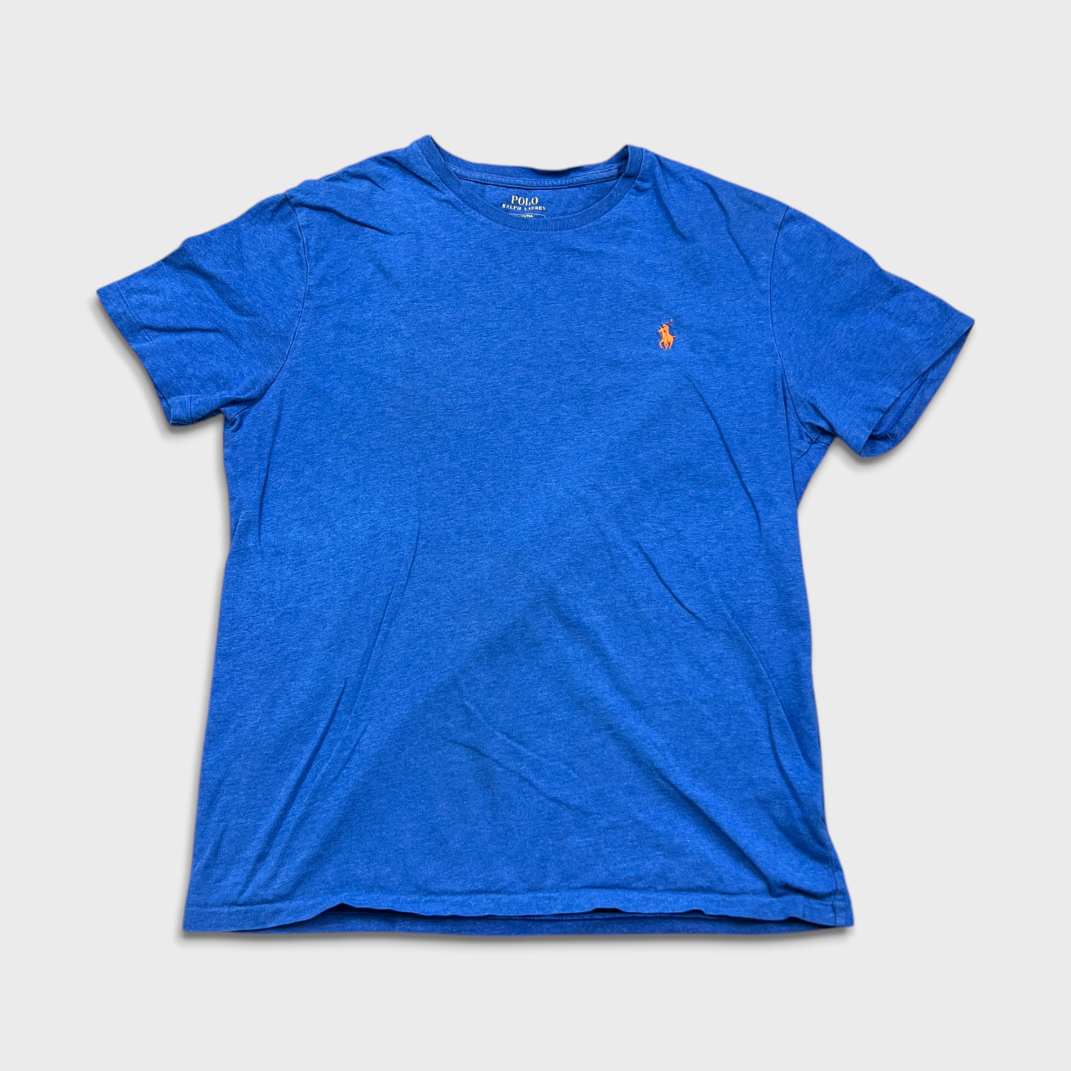 Polo Ralph Lauren T Shirt Mens Medium Blue Pony Casual Preppy Short Sleeve Tee