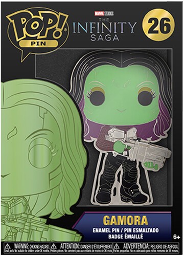 FUNKO POP! PINS MARVEL INFINITY SAGA: GAMORA (Styles May Vary) [New ] Pin