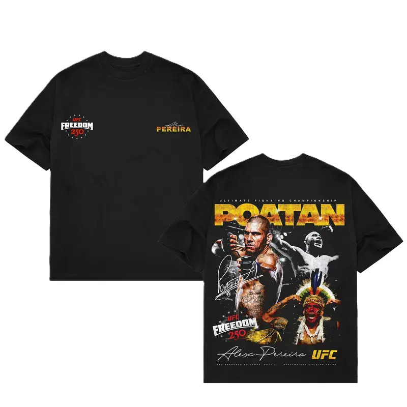 Alex Pereira UFC Freedom 250 Fighters Shirt, MMA Champion Graphic Tee