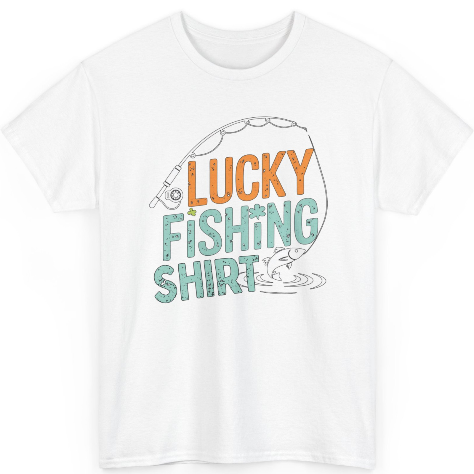 This Is My Lucky Fishing Fisherman’s Favorite Artwork T-Shirt