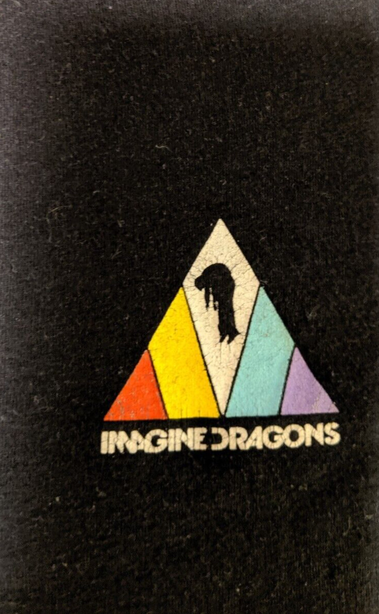 T-shirt Imagine Dragons Evolve Tour 2017 Medium black