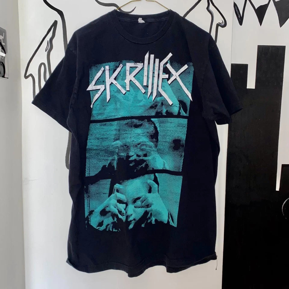 Skrillex First of the Year Vintage Short Sleeve T shirt All Size K1219