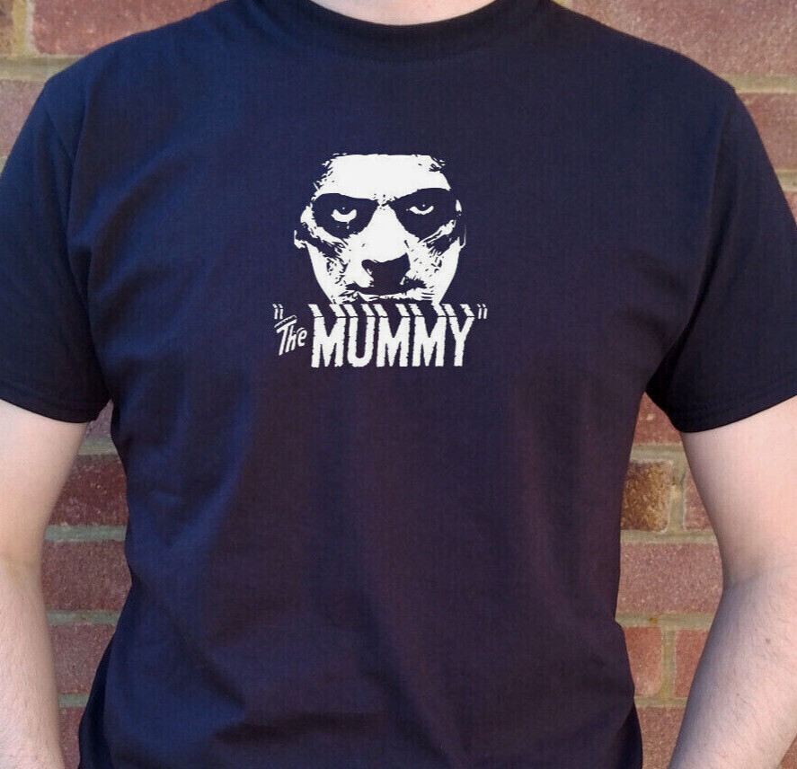 The Mummy T-Shirt – Retro 30s Horror Film, Boris Karloff, Various Colours