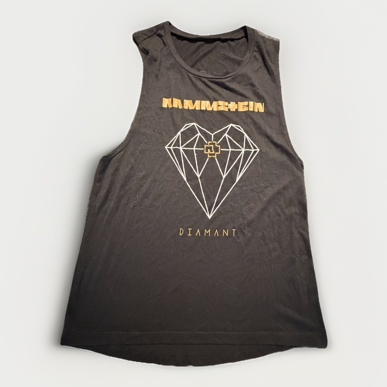 Rammstein Diamant Women’s Tank Top Graphic Black Grunge Heavy Metal