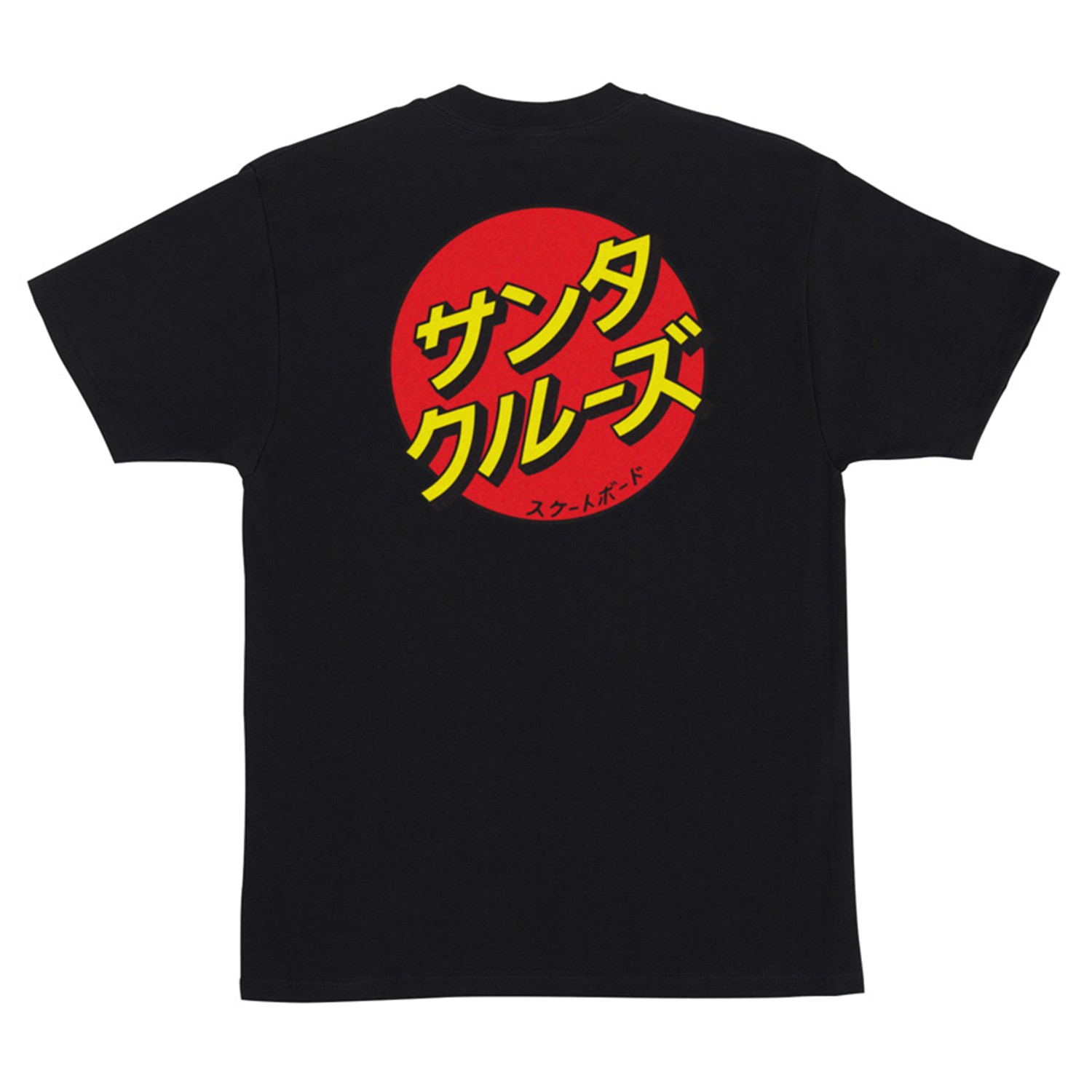 Santa Cruz Skateboards Shirt Katakana Dot Black