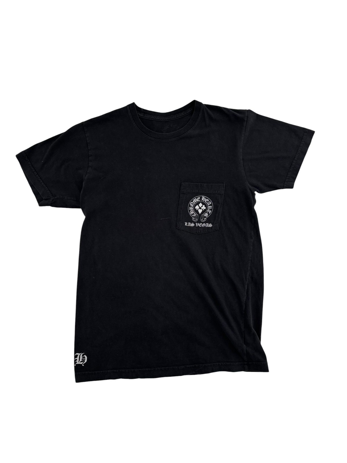 Size M Chrome Hearts Welcome to Las Vegas Tee Black & White