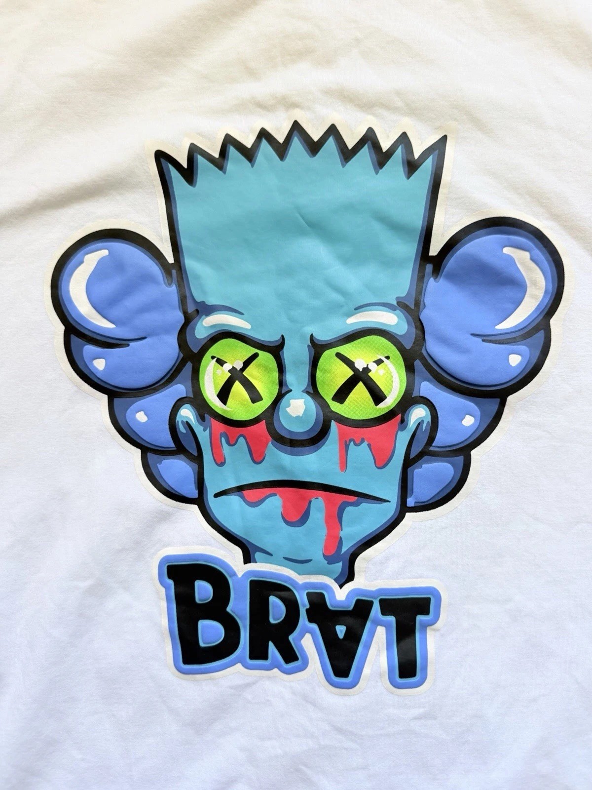 Hudson Outerwear Bart Simpson ‘Brat’ Graphic T-Shirt – Medium – Streetwear
